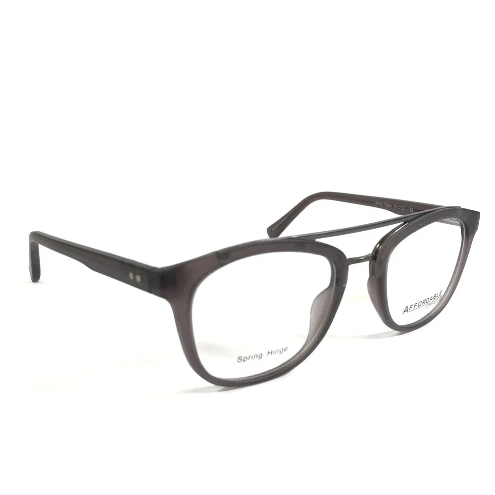 Affordable Designs Eyeglasses Frames Doug Gray Aviator Full Rim 51-22-145